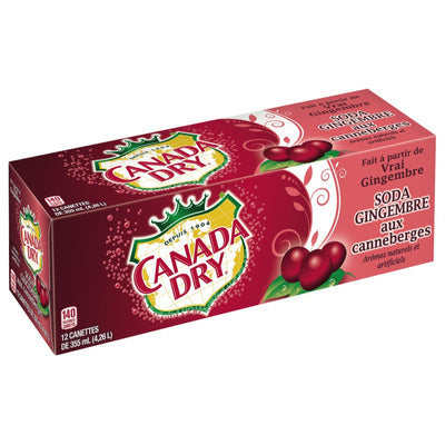 CANADA DRY CRANBERRY GINGERALE [355 ml]