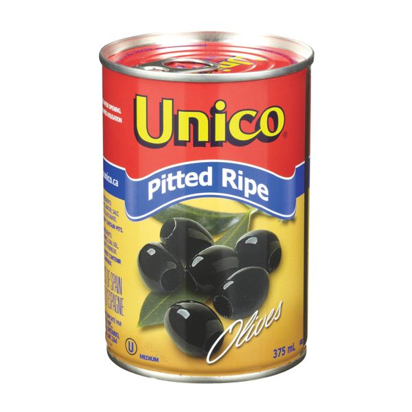UNICO OLIVES RIPE MEDIUM & PiT [375 ml]