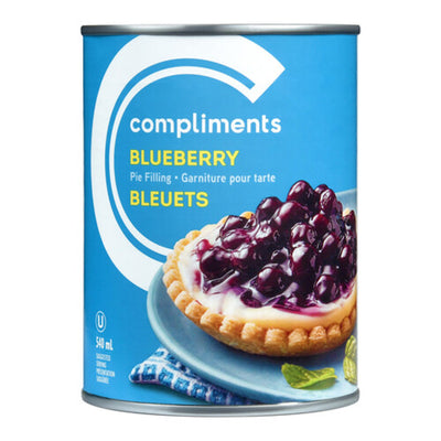COMPLIMENTS BLUEBERRY PIE FILL [540 g]