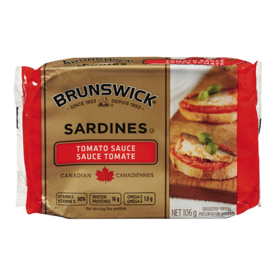 BRUNSWICK SARDINES IN TOMATOE [106 g]