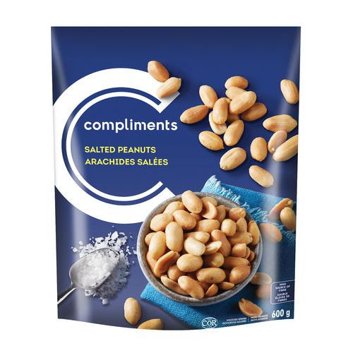 COMPLIMENTS PEANUTS RST/SALTED [600 g]