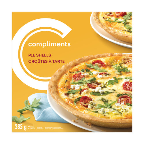 COMPLIMENTS PIE SHELLS 9IN [285 g]