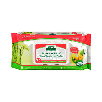 Aleva Bamboo Baby Wipes, 1 ct