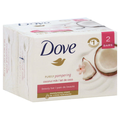 DOVE BAR SOAP COCONUT MILK 2PK [106 g]
