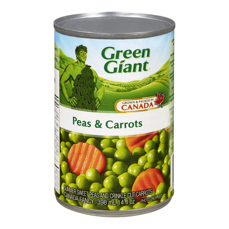 GREEN GIANT PEAS & CARROTS [398 ml]