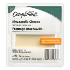 COMP MOZZERELA CHEESE SLICES [230 g]