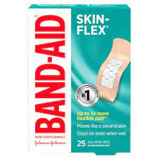 J&J FABRIC BANAIDS FLEX/CONTOU [25 ea]
