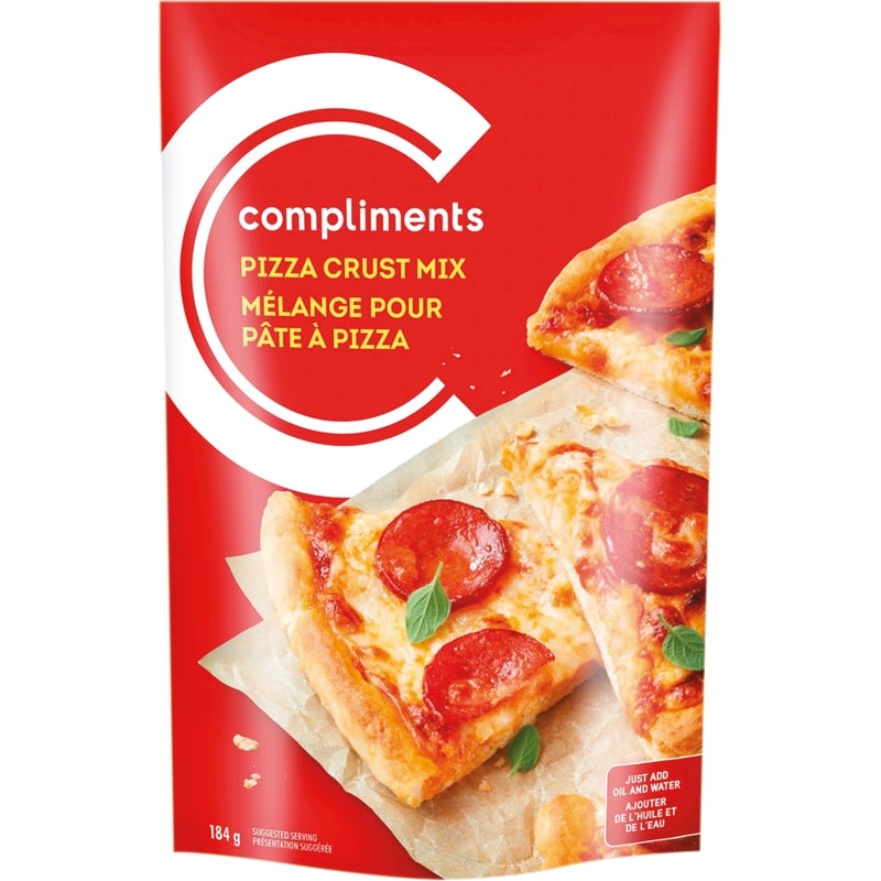 COMPLIMENTS PIZZA CRUST MIX [184 g]