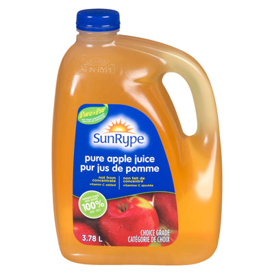 SUN RYPE PURE APPLE JUICE 3.78 [3.78 L]
