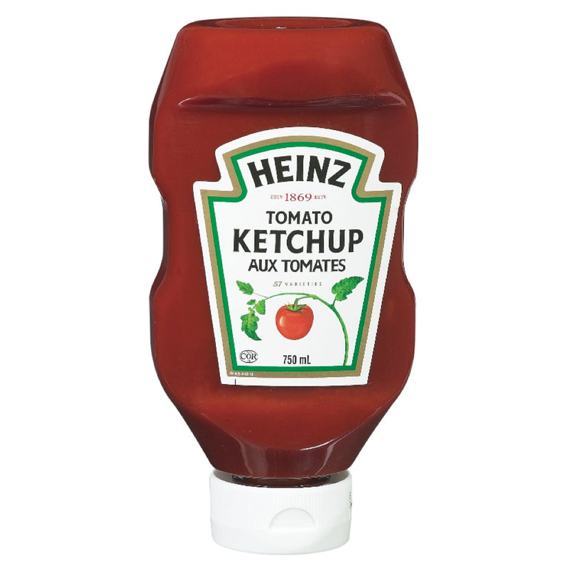 HEINZ UPSIDE KETCHUP [750 12]