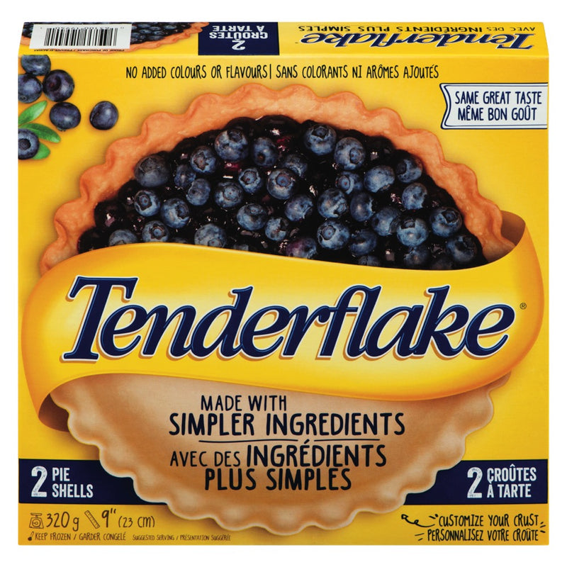 TENDERFLAKE PIE SHELLS 9INCH [320 g]