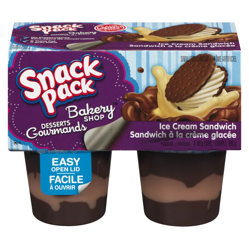 HUNTS ICE CREAM SANDWICH PUDDI [4 ea]