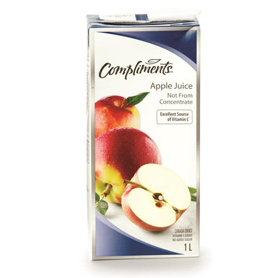 COMPLIMENTS APPLE JUICE PURE [1 l]
