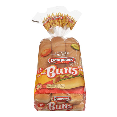 DEMPSTER HOT DOG BUNS [12 EA]