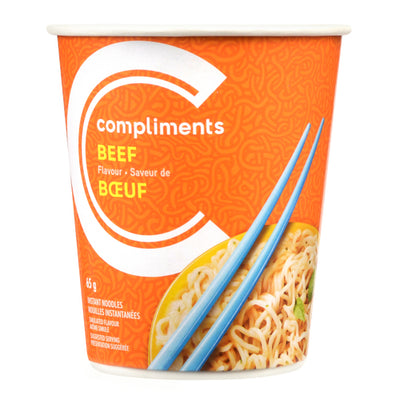COMPLIMENTS CUP BEEF SOUP [65 g]