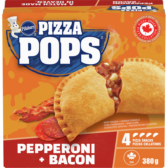 PILLSBURY PIZZA POPS PEP &BACO [360 g]