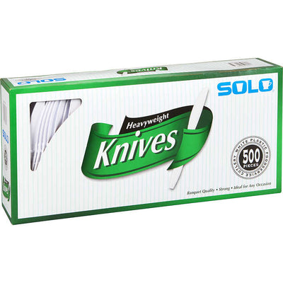 Solo Plastic Knives, 500 ct