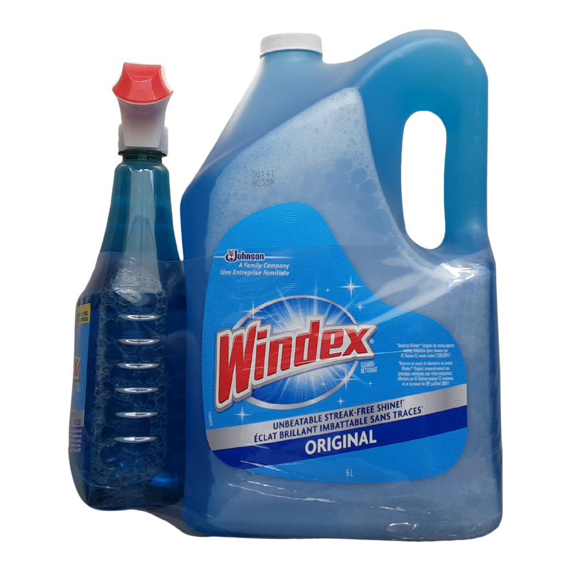 Windex Unbeatable Streak-Free Shine, 5 l