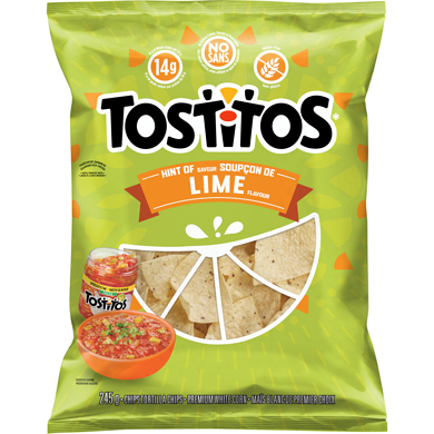 TOSTITOS HINT OF LIME 245g [245 g]