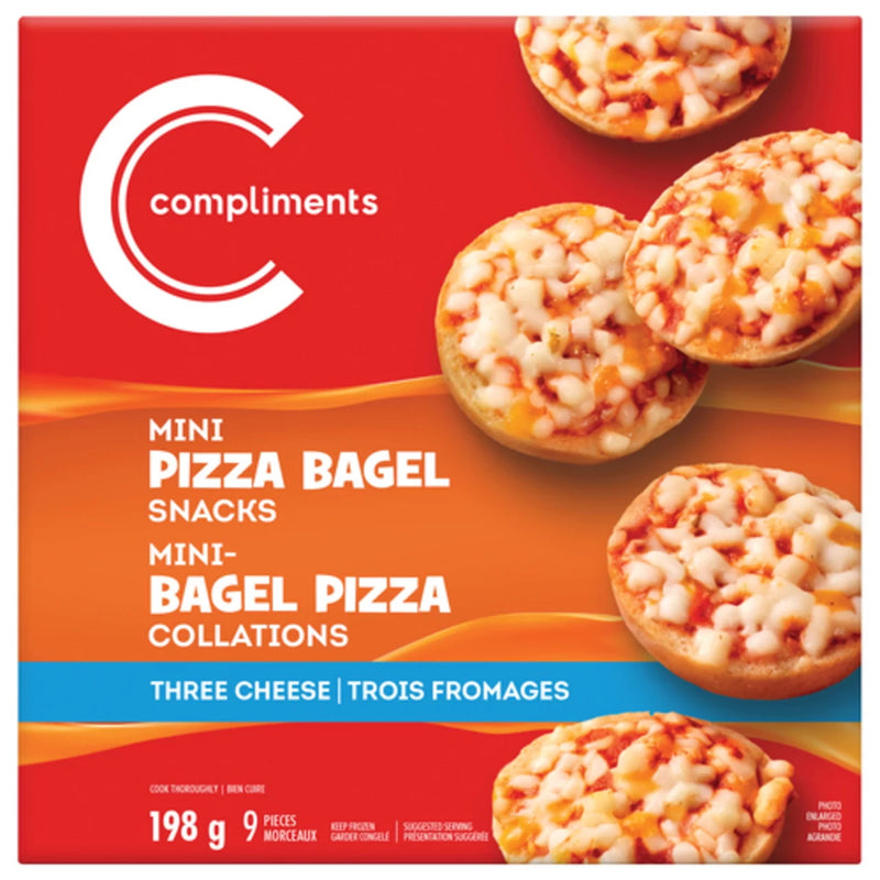 COMP PIZZA BAGELS 3 CHEESE [188 g]