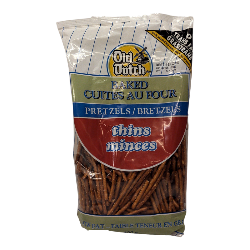 Old Dutch Baked Thins Pretzels, 400 g