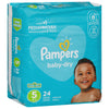 PAMPERS BABY SIZE 5 DIAPERS [24 EA]