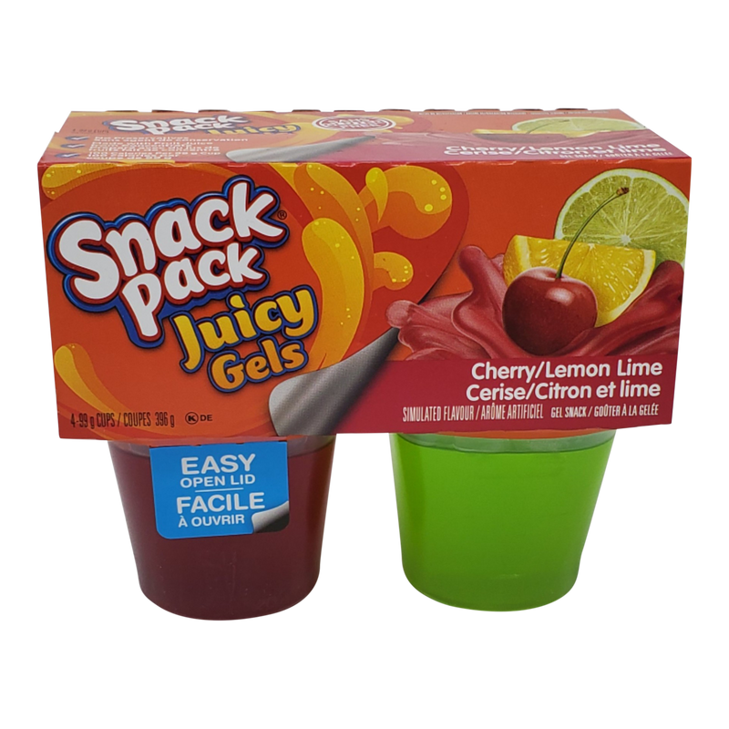 HUNTS JUICY GELS CHERRY/LEMON [4 /99 G]