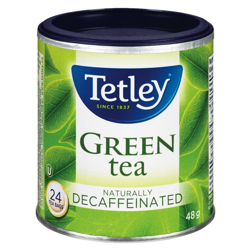 TETLEY DECAFFINATED GREEN TEA [24 pcs]