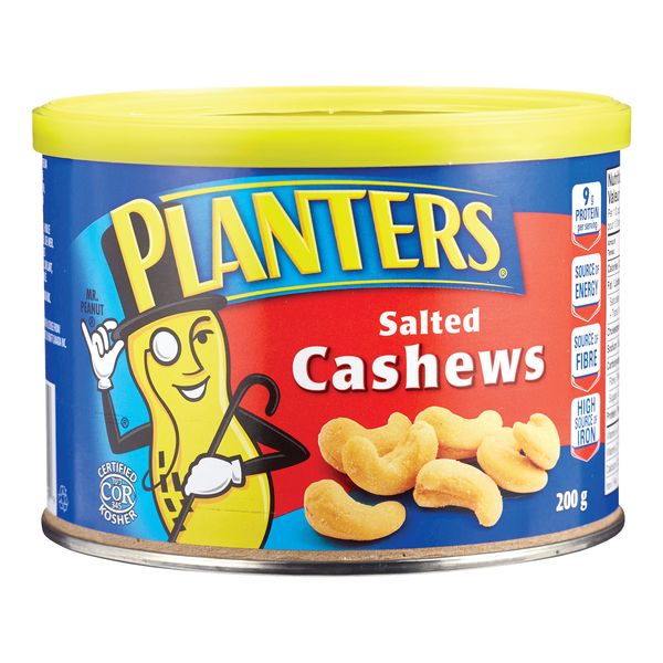PLANTERS CASHEWS RSTED SALTED [200 g]