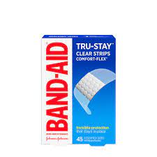 BAND-AIDS 45`S TRANSPARENT [45 ea]