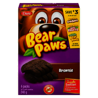 DARE BEAR PAWS BROWNIE 240g [240 g]