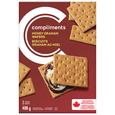 COMPLIMENTS HONEY GRAHAM WFR [408 g]