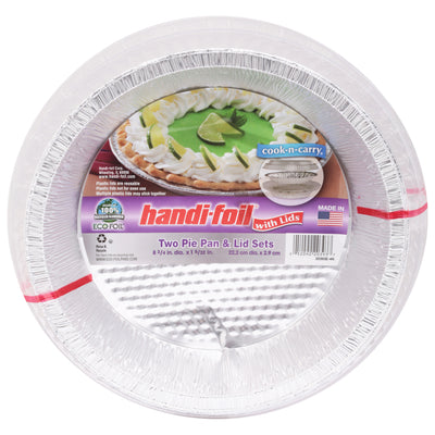 HANDI-FOIL PIE PAN WLIDS [2 ea]