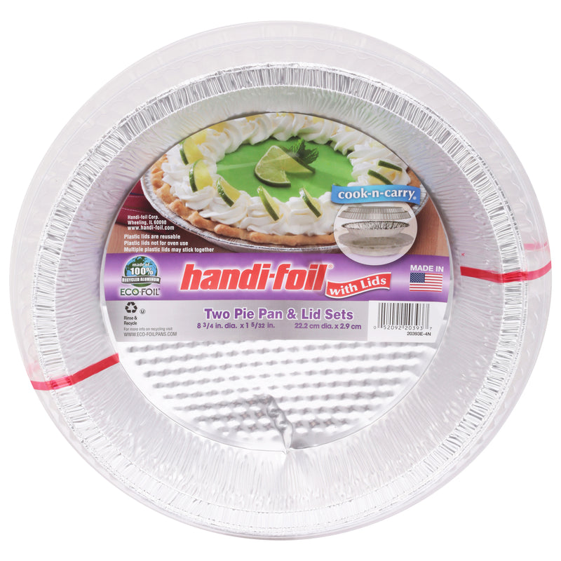 HANDI-FOIL PIE PAN WLIDS [2 ea]