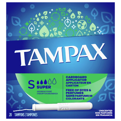 TAMPAX SUPER 20S [20 PCS]