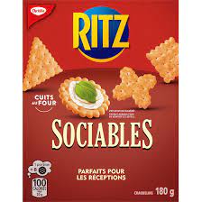 RITZ SOCIABLES CRACKERS 180G [180 g]