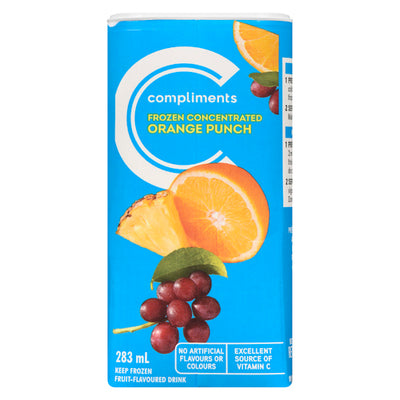 COMP FRZ ORANGE  PUNCH JUICE [283 ml]