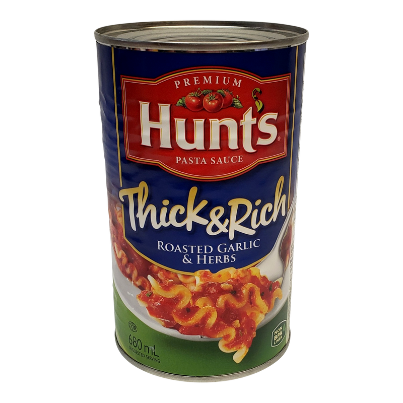 HUNTS GARLIC/HERB PASTA SAUCE [680 ml]
