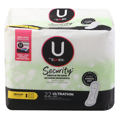 KOTEX MAXI PADS ULTRA THIN REG [22 ea]