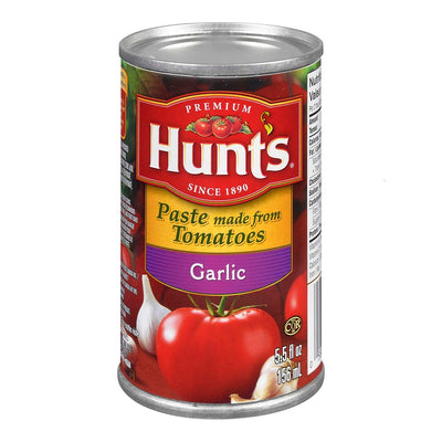 HUNTS TOMATO PASTE WITH GARLIC [156 ml]