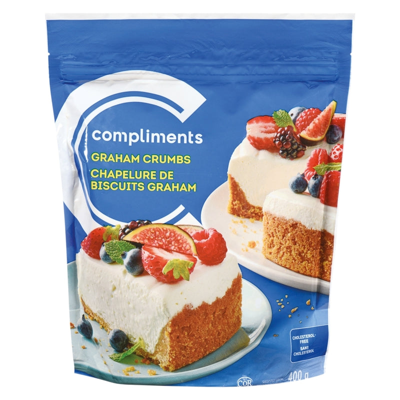 COMPLIMENTS GRAHAM CRUMBS [400 g]