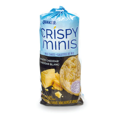 QUAKER RICE CAKE WHT CHEDDER [140 g]