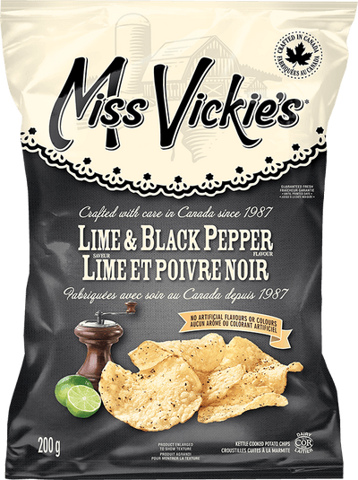 MISS VICKIES LIME & PEPPER [200 g]