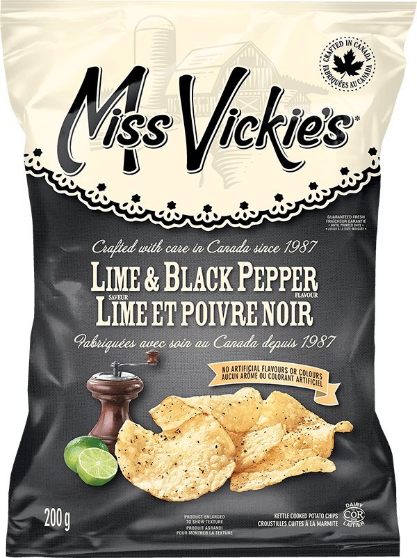 MISS VICKIES LIME & PEPPER [200 g]