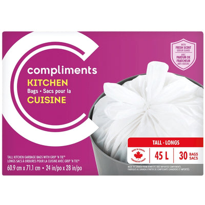 COMP GARBAGE KITCEN TALL SCNT [30 un]