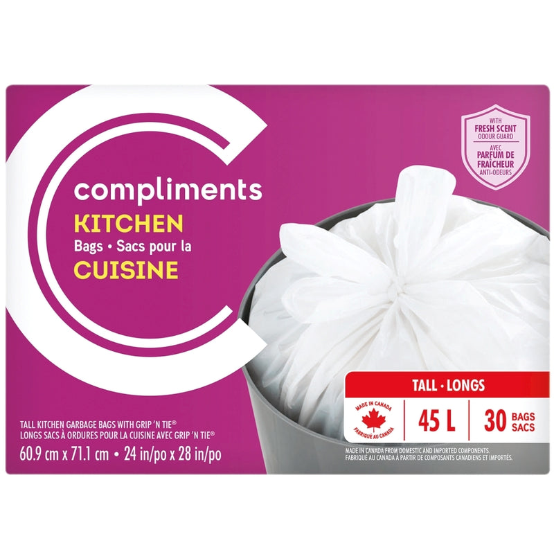COMP GARBAGE KITCEN TALL SCNT [30 un]