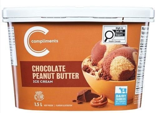 COMP ICE CREAM PEANUT BUTTER [1.5 l]