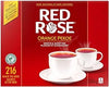 RED ROSE TEA BAGS ORANGE PKE [216 pcs]