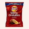 LAYS WAVY RIPPLE POTATO CHIPS [235 g]