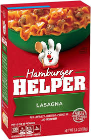 HAMBURGER HELPER LASAGNA NOODL [220 g]